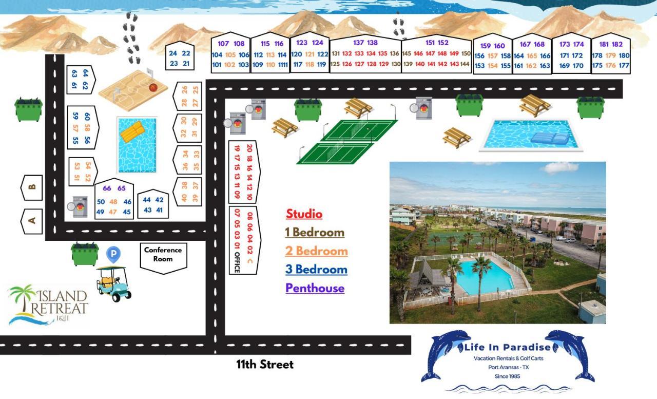 Ir33 1St Floor Condo, 2 Bedroom 2 Bath, Shared Pool, Boardwalk To Beach Port Aransas Dış mekan fotoğraf